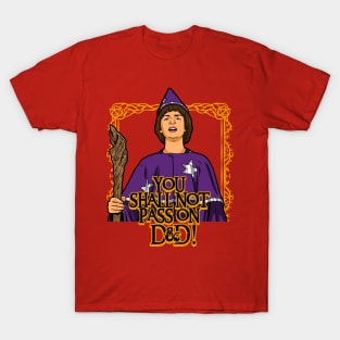 Cute 80's TV Series Wizard Tabletop Meme Parody T-Shirt
